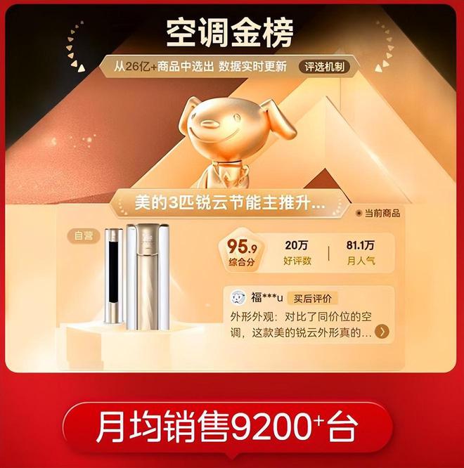 美的3匹柜机空调哪款好?2024最建议买这三款:性价比高口碑公认(图5) 美的3匹柜机空调哪款好?2024最建议买这三款:性价比高口碑公认(图5)